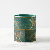 Mug TWO BABYLONIAN LIONS Antique Assyrian Art  (Centre)
