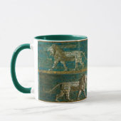 Mug TWO BABYLONIAN LIONS Antique Assyrian Art  (Gauche)