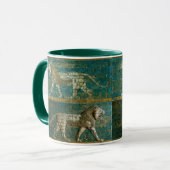 Mug TWO BABYLONIAN LIONS Antique Assyrian Art  (Devant gauche)