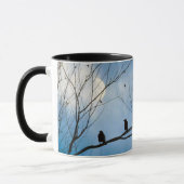 Mug Two Crows On A Branch (Gauche)