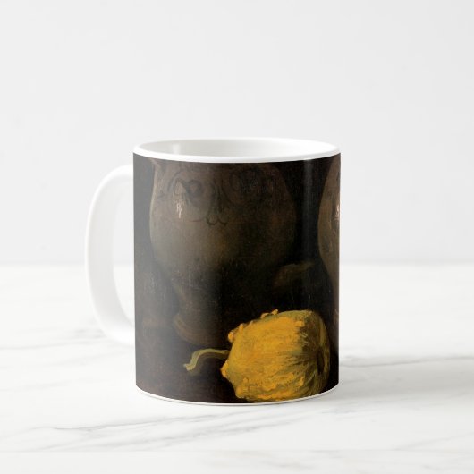 Mug Two Jars and Two Citrouilles par Vincent van Gogh (Devant gauche)
