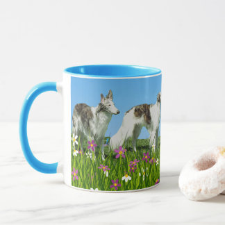Mug Two Silken Windhounds