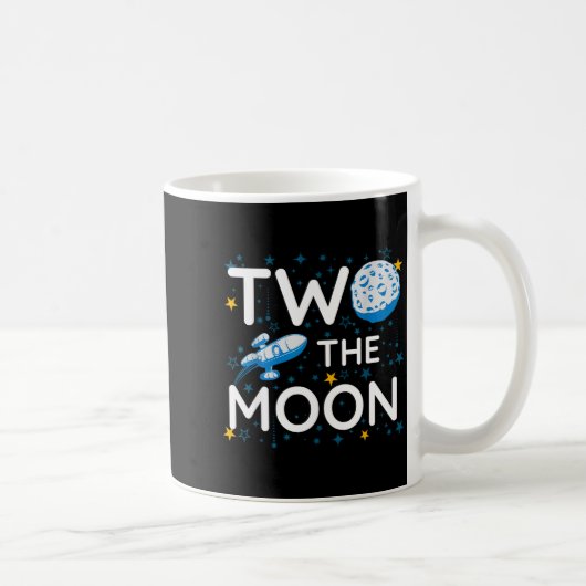 Mug Two The Moon 2nd Planets Lover Birthday Space Rock (Droite)