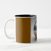 Mug Two Tone, 11oz  (Marbre-10) (Gauche)