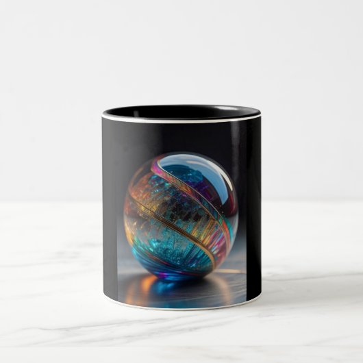 Mug Two Tone, 11oz (Marbre-9) (Centre)