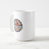 Mug Two-Tone Custom Business Logo Branded (Devant gauche)