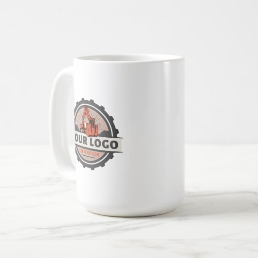 Mug Two-Tone Custom Business Logo Branded (Devant gauche)