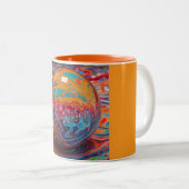 Mug Two Tons, 11oz (Marbre-18) (Devant droit)