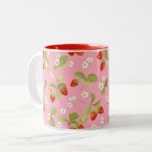Mug Two Tons Jardin de Fraises (Devant gauche)