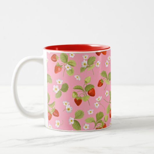 Mug Two Tons Jardin de Fraises (Gauche)