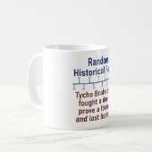 Mug Tycho Brahe A Un Jour Combattu Un Duel - Histoire (Devant gauche)
