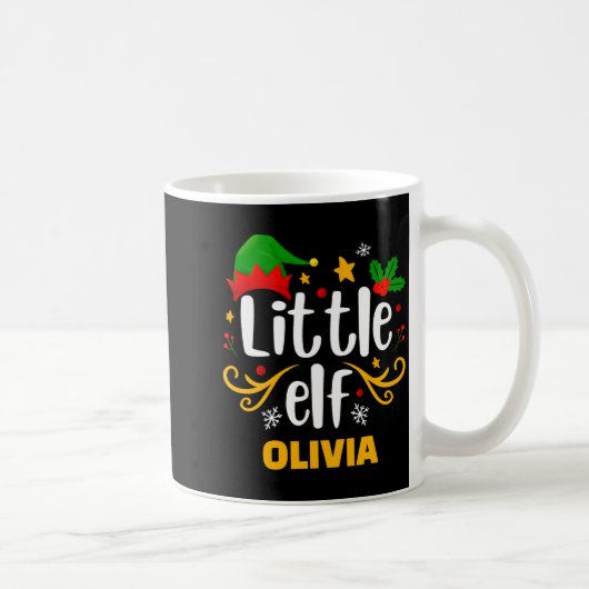 Mug Tygraphy Little Elf Fun Family Matching  (Droite)