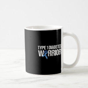 Mug Type 1 Mois de sensibilisation au diabète Guerrier