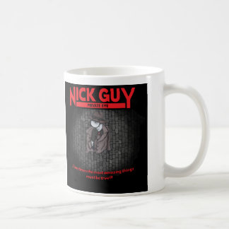 Mug Type de Nick, détective privé