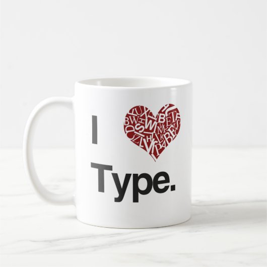 Mug Type I <3 (Gauche)