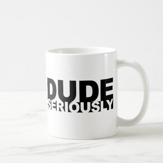 Mug type sérieusement (Droite)