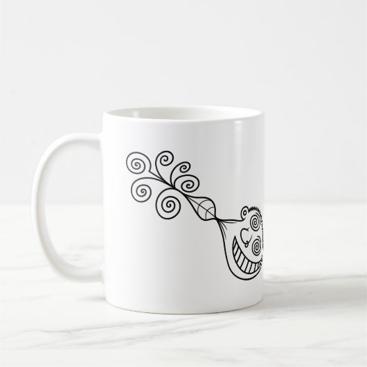 Mug Type tiré vers le haut (Gauche)