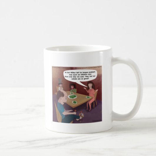 Mug TypeAmusant ChampignonsDeTable PourDîner Drôle (Droite)