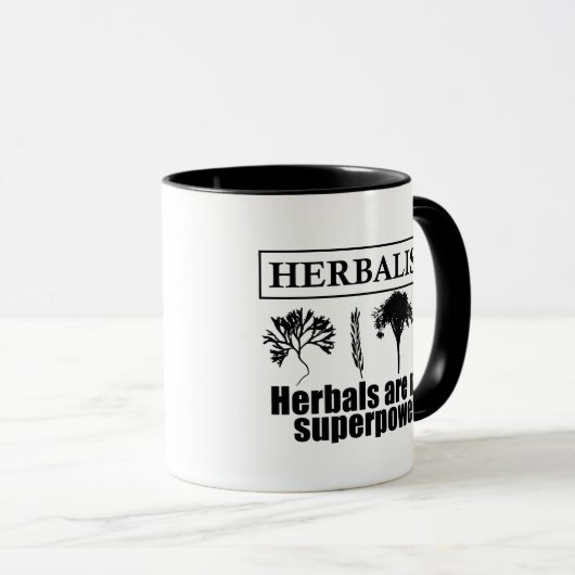 Mug Types d'herboristes (Devant droit)
