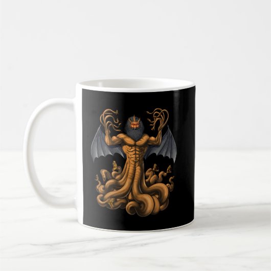 Mug Typhon de la créature mythologique grecque (Gauche)