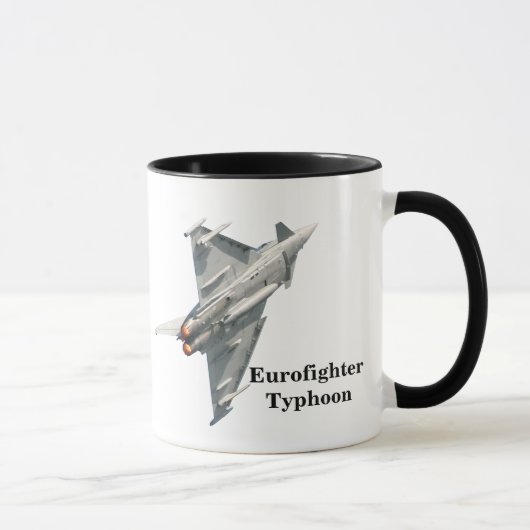 Mug Typhon de l'Eurofighter avec monogramme (Droite)