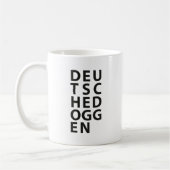 Mug Typo : Dogue allemand (Gauche)