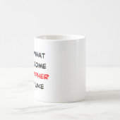 Mug typographe, génial (Centre)