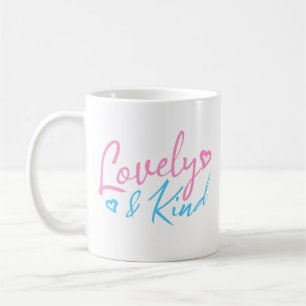 Mug Typographie charmante et gentille