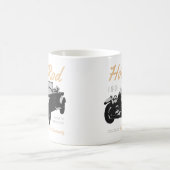 Mug Typographie classique de la communauté automobile (Centre)