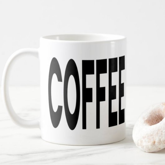 Mug Typographie COFFEE ON CALL Humour drôle
