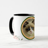 Mug Typographie Cool moderne de l'animal de compagnie (Devant gauche)