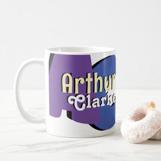 Mug Typographie Cool personnalisée (Avec donut)
