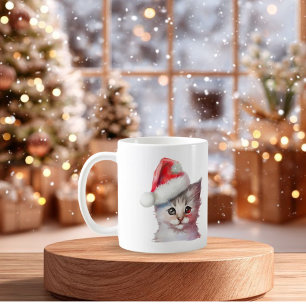 Mug Typographie Cool simple et moderne Nom Deux photos