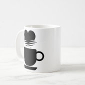 Mug Typographie de boisson moderne (Devant gauche)