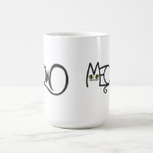 Mug Typographie de chat Miaou (Centre)