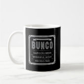 Mug Typographie de cru de Bunco (Gauche)
