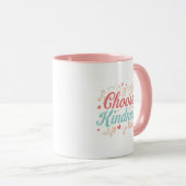 Mug Typographie de douce gentillesse (Devant droit)
