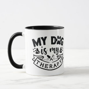 Mug Typographie de la citation spéciale de chien My Do