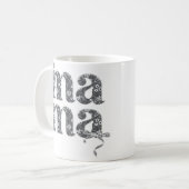 Mug Typographie de Lace Mama (Devant gauche)