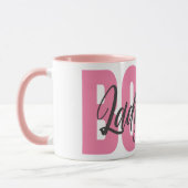 Mug Typographie de Lady Boss (Gauche)