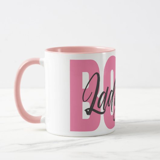 Mug Typographie de Lady Boss (Gauche)