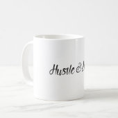 Mug Typographie de l'agitation et du coeur (Devant gauche)