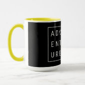 Mug Typographie de l'aventure (Gauche)