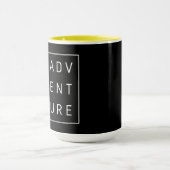 Mug Typographie de l'aventure (Centre)