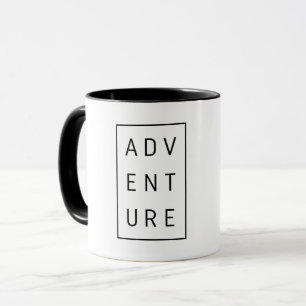 Mug Typographie de l'aventure