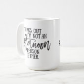 Mug Typographie de l'Humour après-midi (Devant gauche)