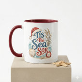 Mug Typographie de Noël Côtière C'est la Saison de la