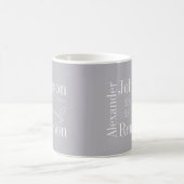 Mug Typographie de réunion familiale moderne personnal (Centre)