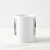 Mug Typographie de script de photo de sœurs élégantes (Centre)