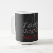 Mug Typographie Demain Commence Aujourd'hui (Devant gauche)